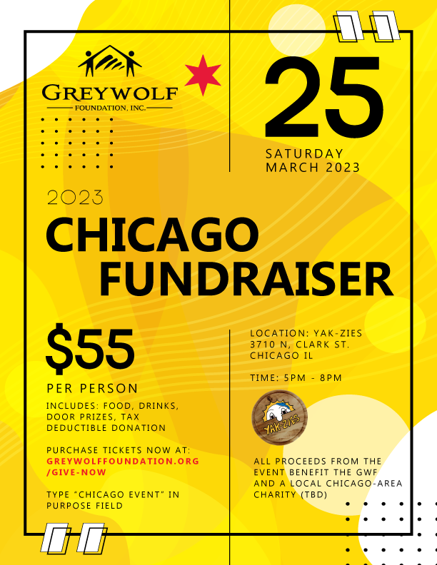 Chicago Fundraiser Event Greywolf Foundation Inc.